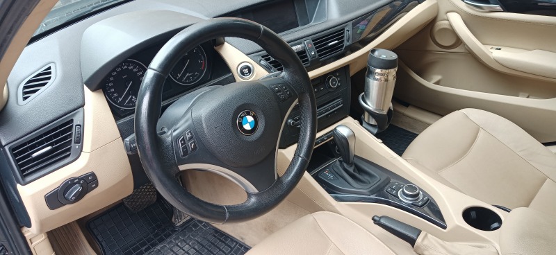 BMW X1 Регистриран/Кожа/Нави/Автомат/2.0д/177кс/4х4, снимка 9 - Автомобили и джипове - 44698339