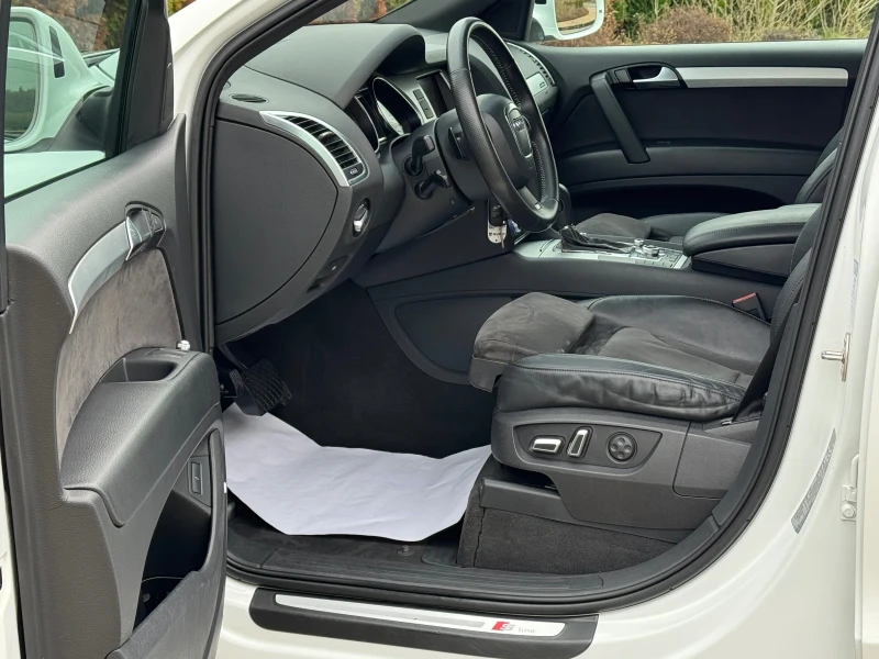 Audi Q7 FACELIFT-4.2TDI-S-LINE+ КОЖА-ПОДГРЕВ-КАМЕРА-239Х.К, снимка 9 - Автомобили и джипове - 52682071