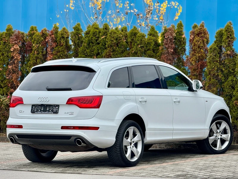Audi Q7 FACELIFT-4.2TDI-S-LINE+ КОЖА-ПОДГРЕВ-КАМЕРА-239Х.К, снимка 5 - Автомобили и джипове - 52682071