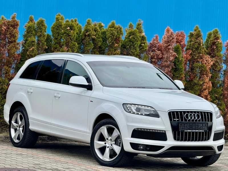 Audi Q7 FACELIFT-4.2TDI-S-LINE+ КОЖА-ПОДГРЕВ-КАМЕРА-239Х.К, снимка 6 - Автомобили и джипове - 52682071