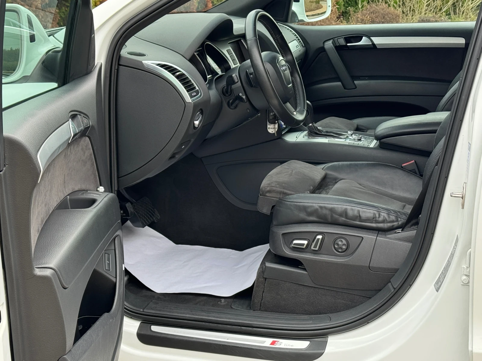 Audi Q7 FACELIFT-4.2TDI-S-LINE+ КОЖА-ПОДГРЕВ-КАМЕРА-239Х.К - изображение 9