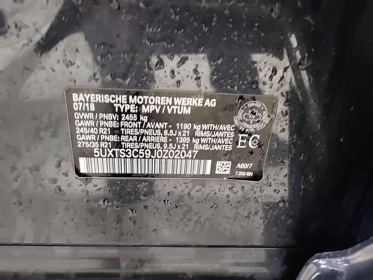 BMW X3 M40I  CARFAX, снимка 15 - Автомобили и джипове - 53899901