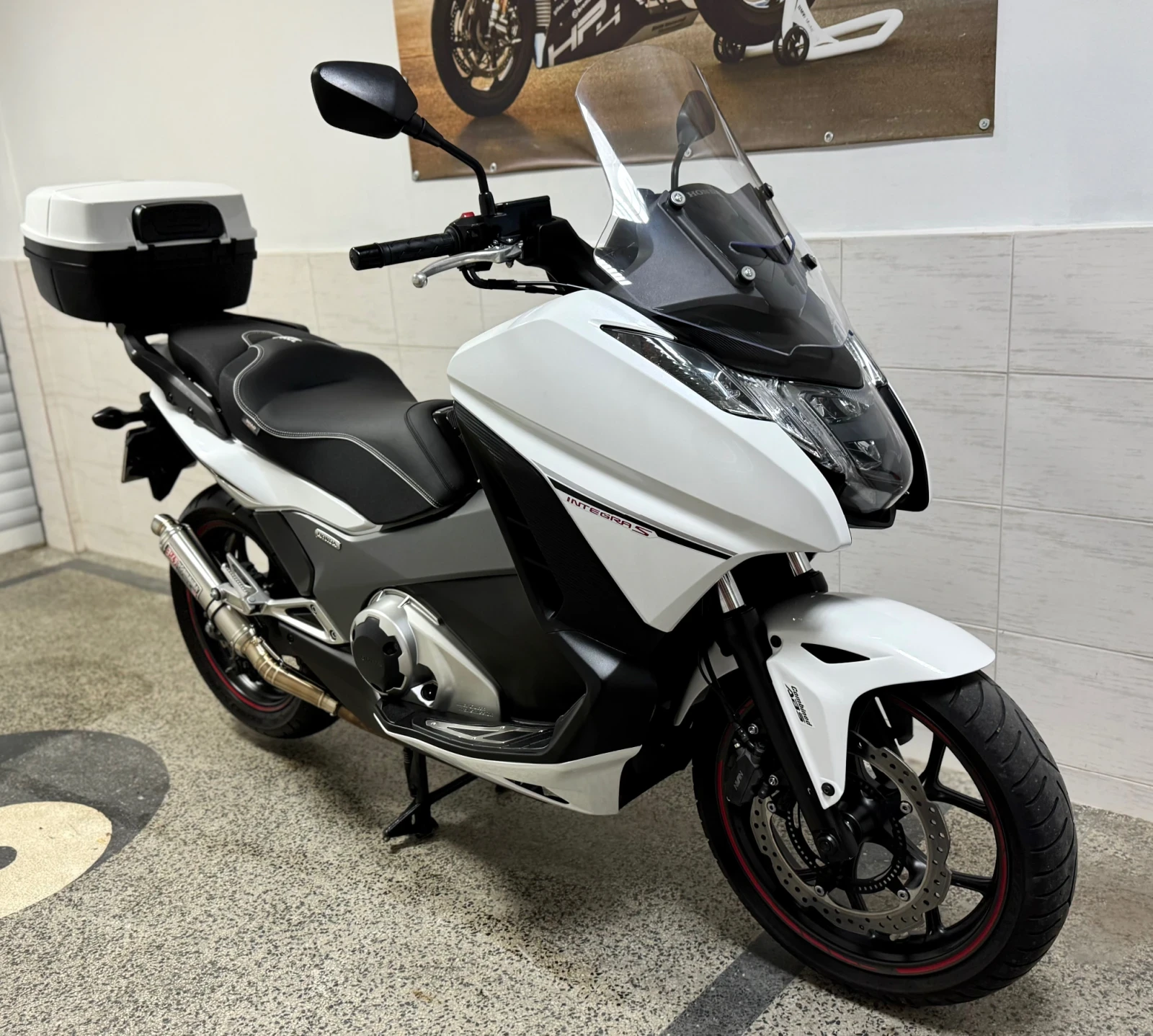 Honda Integra 750i * LED * ABS * TC * Slip-on * Shad - изображение 8