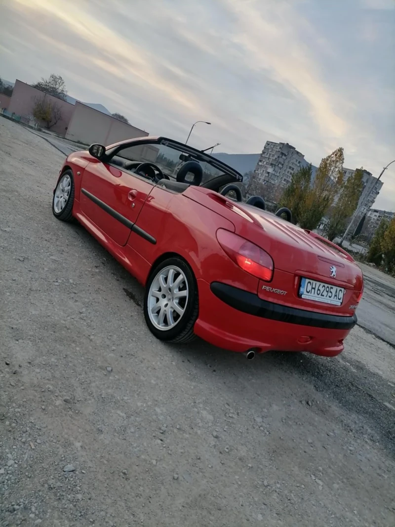 Peugeot 206 cc 2.0/s16 Газ , снимка 12 - Автомобили и джипове - 48885921