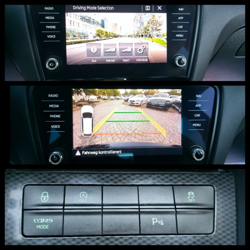 Skoda Octavia 2.0TDI * RS* AVTOMAT* 4&#215;4* KEYLESS* ШВЕЙЦАРИЯ, снимка 13 - Автомобили и джипове - 51621123