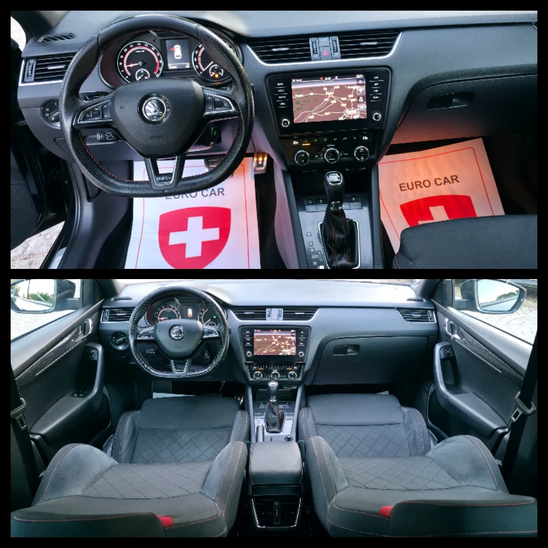Skoda Octavia 2.0TDI * RS* AVTOMAT* 4×4* KEYLESS* ШВЕЙЦАРИЯ - изображение 10