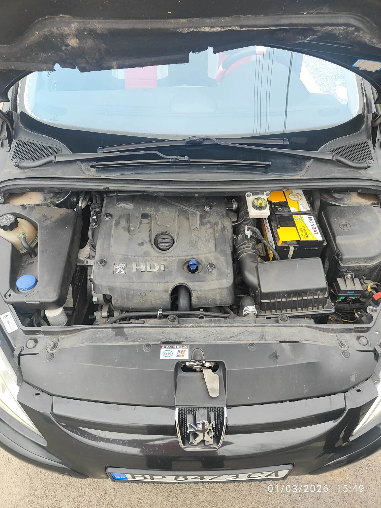 Peugeot 307 2.0 HDI, снимка 10 - Автомобили и джипове - 54162083