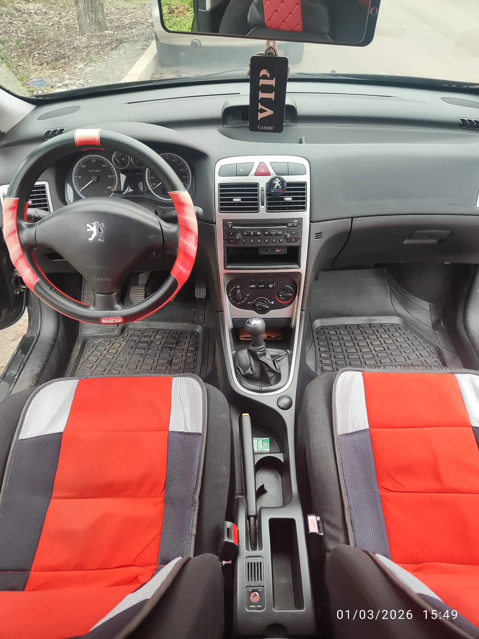 Peugeot 307 2.0 HDI, снимка 8 - Автомобили и джипове - 54162083