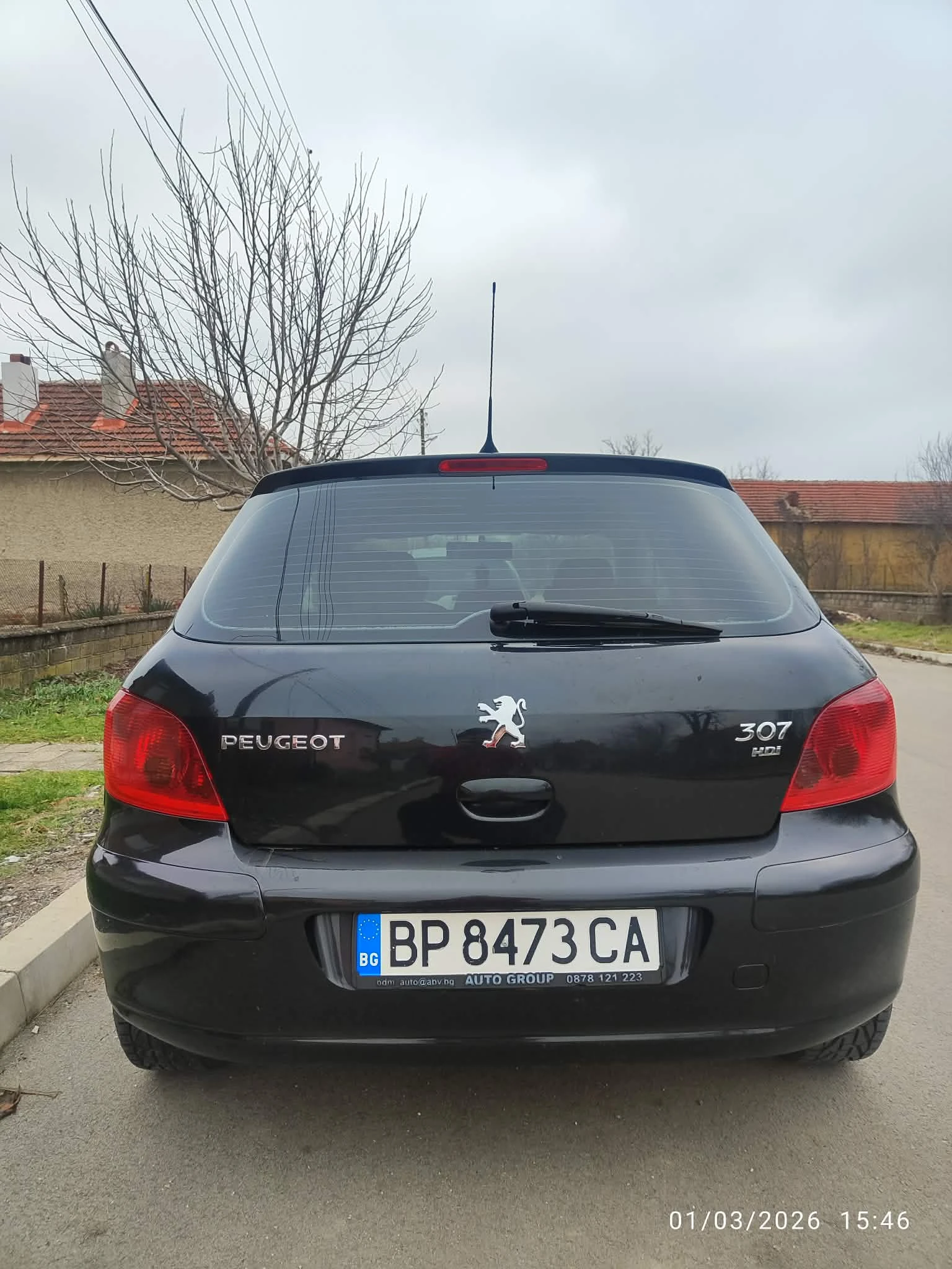 Peugeot 307 2.0 HDI, снимка 3 - Автомобили и джипове - 54162083