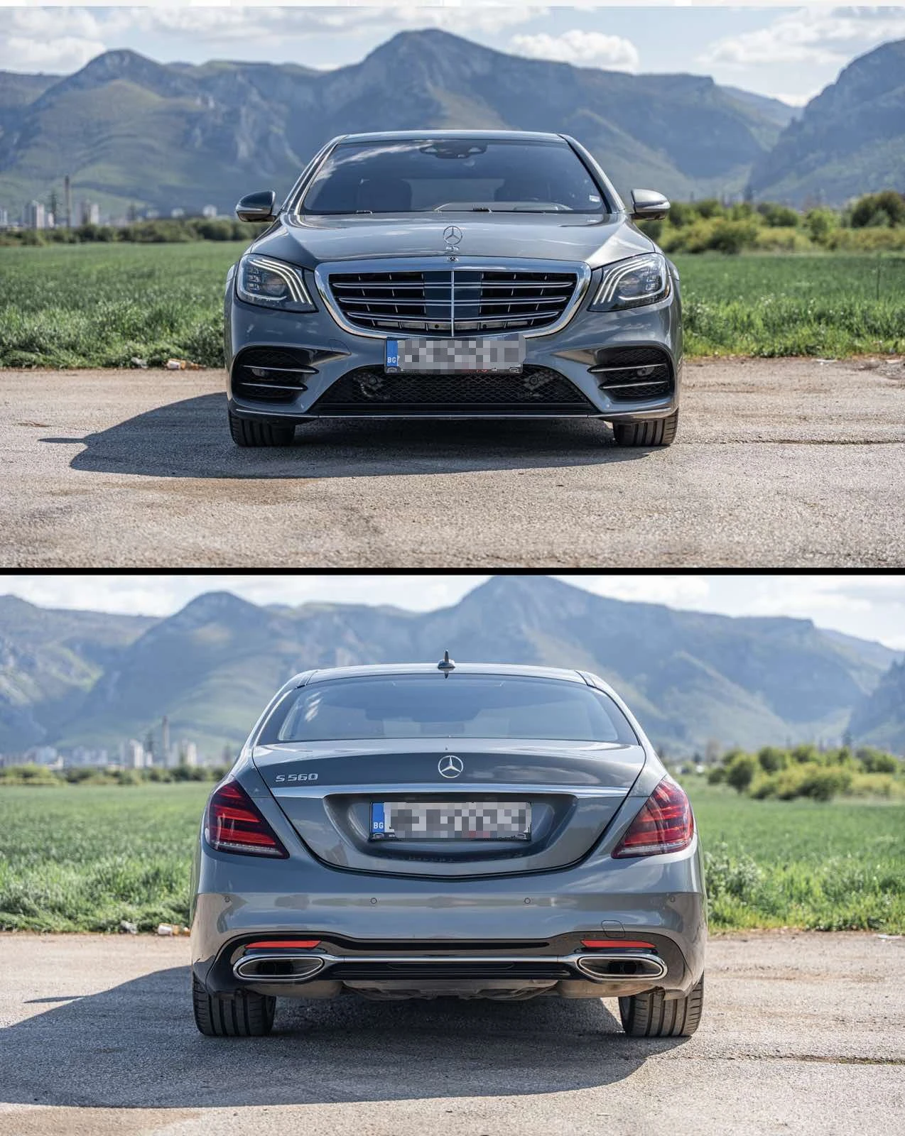 Mercedes-Benz S 560 AMG ПАКЕТ, снимка 2 - Автомобили и джипове - 55630671
