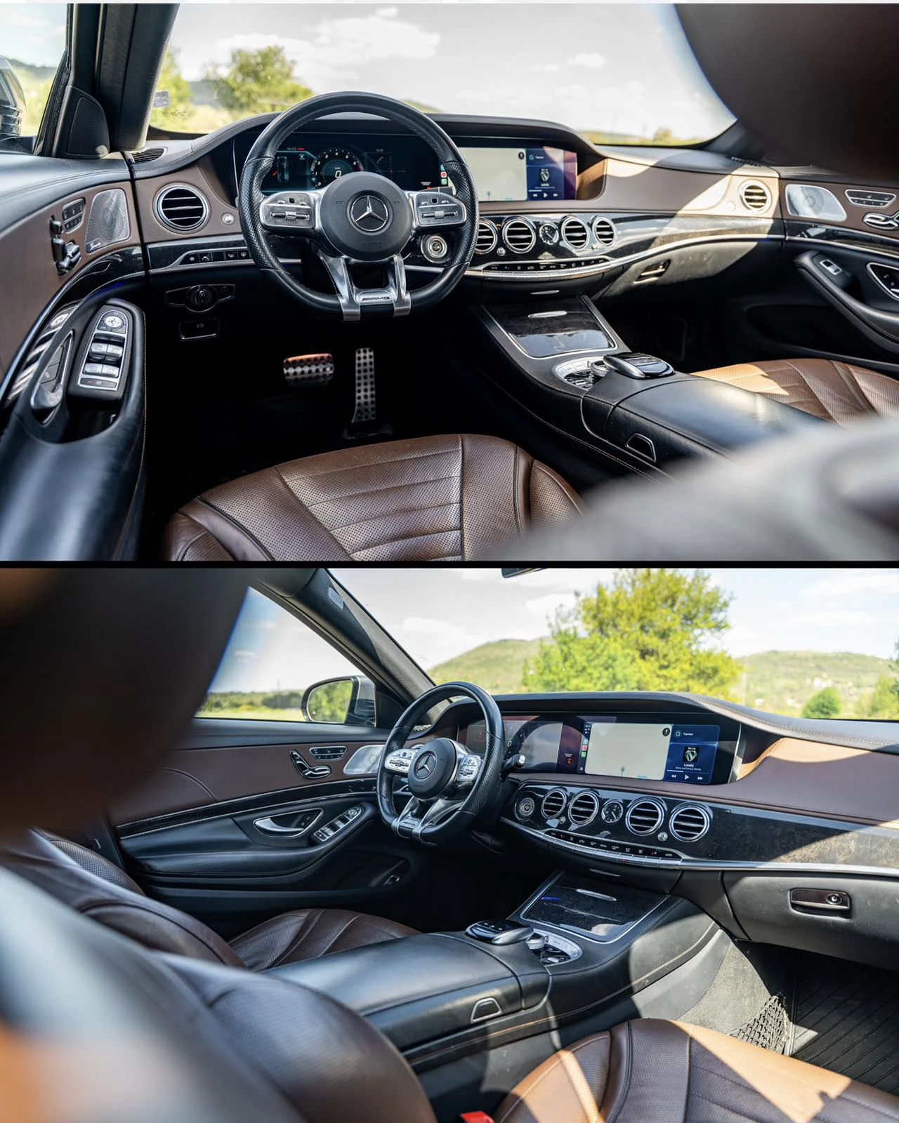 Mercedes-Benz S 560 AMG ПАКЕТ, снимка 3 - Автомобили и джипове - 55630671
