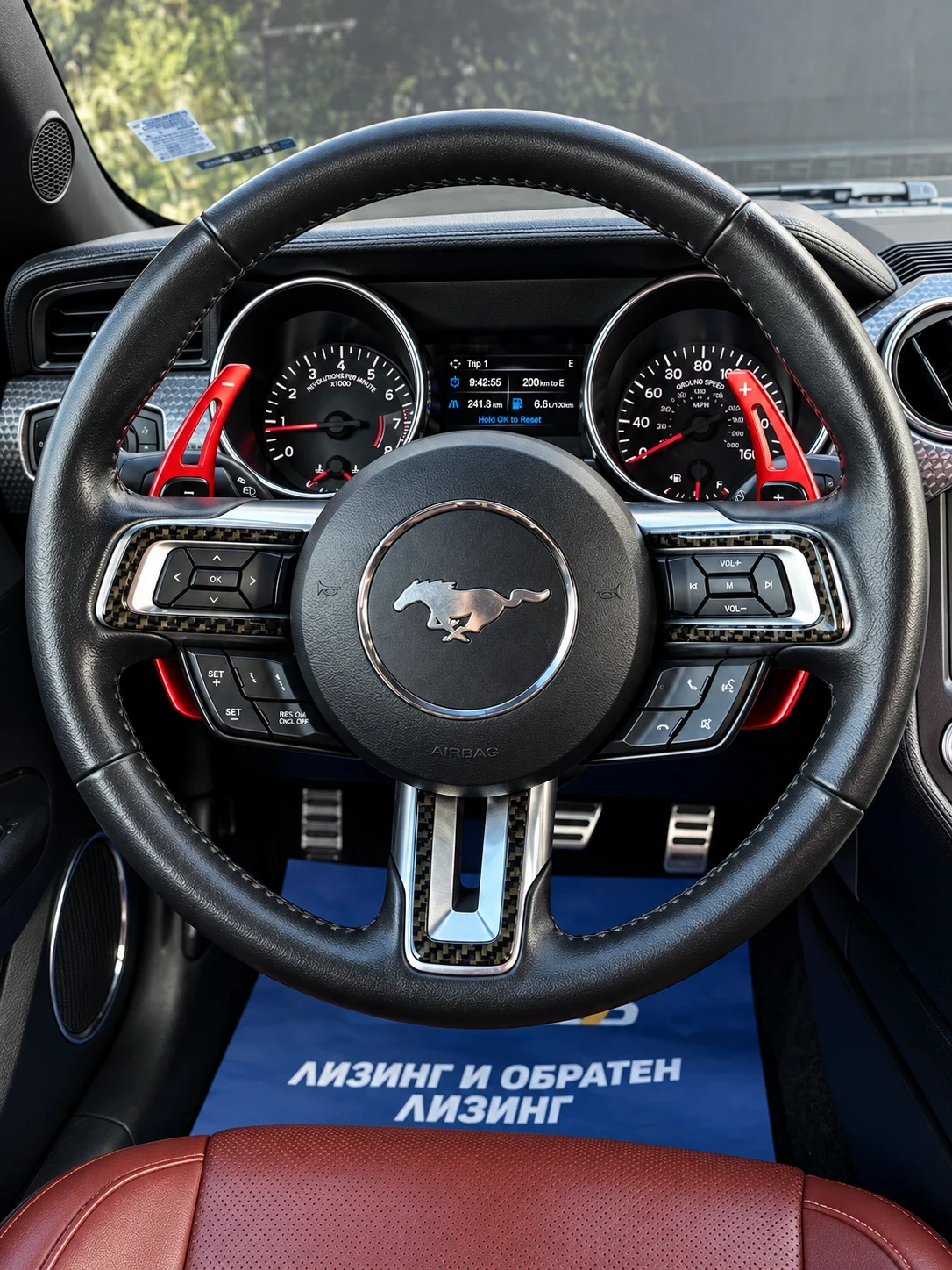 Ford Mustang 2.3ECOBOOST| 400HP| SHELBY TUNING| SHAKER| ЛИЗИНГ, снимка 14 - Автомобили и джипове - 56202829