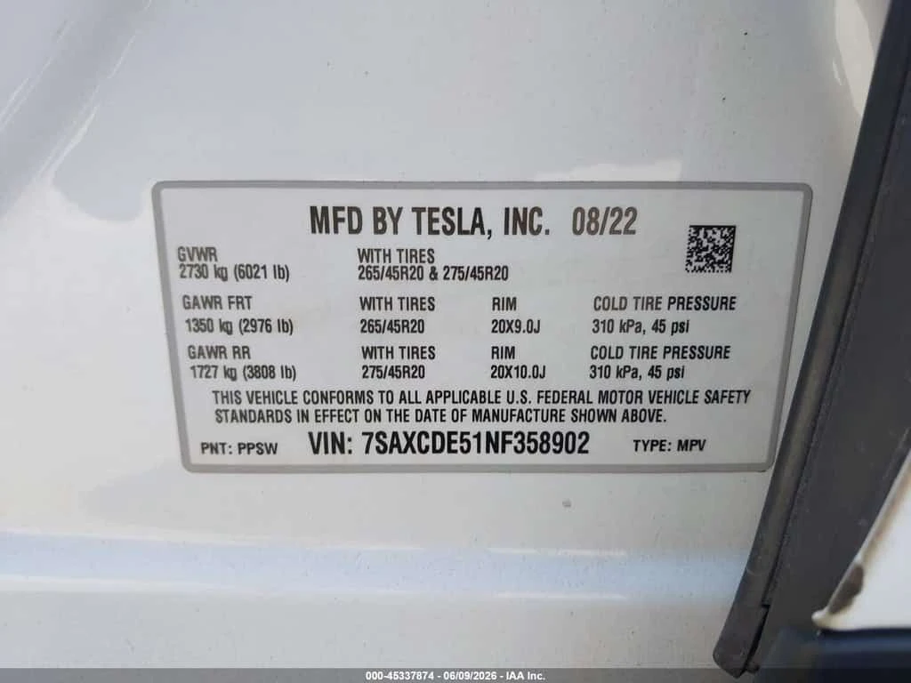 Tesla Model X DUAL MOTOR AWD | Full Self-Driving, снимка 17 - Автомобили и джипове - 55588065