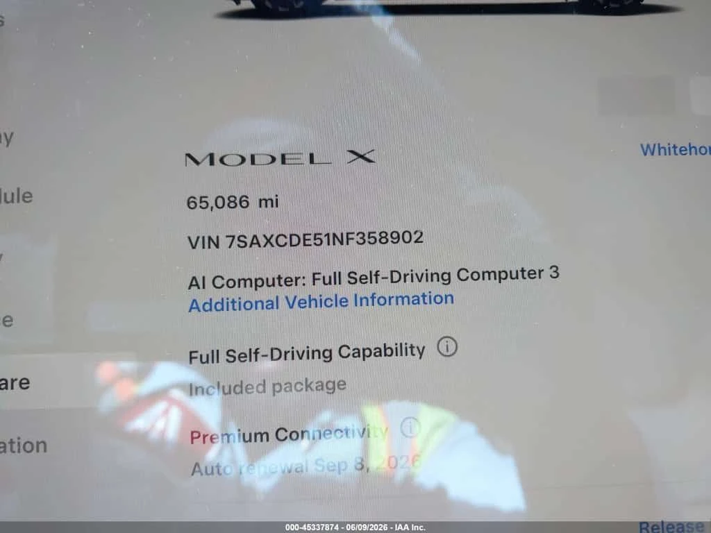 Tesla Model X DUAL MOTOR AWD | Full Self-Driving, снимка 16 - Автомобили и джипове - 55588065
