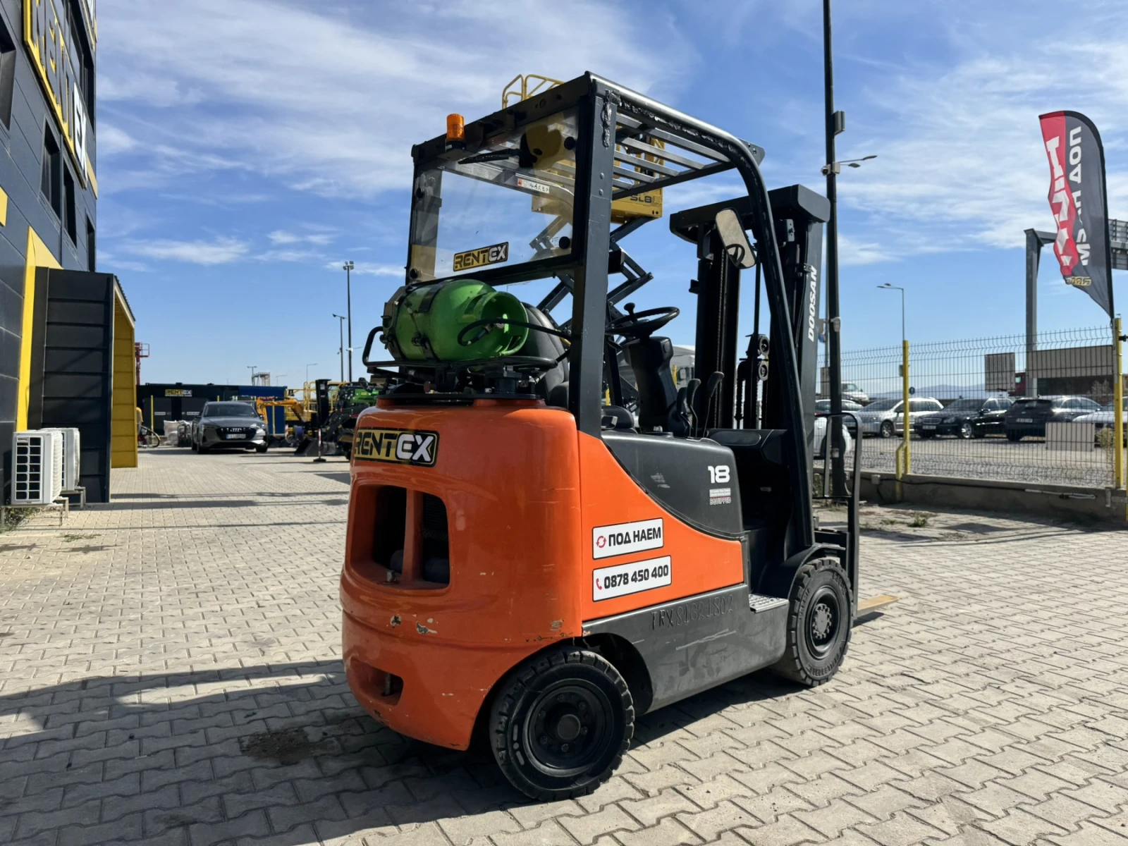 Мотокар DOOSAN G18GP, снимка 4 - Индустриална техника - 56574944
