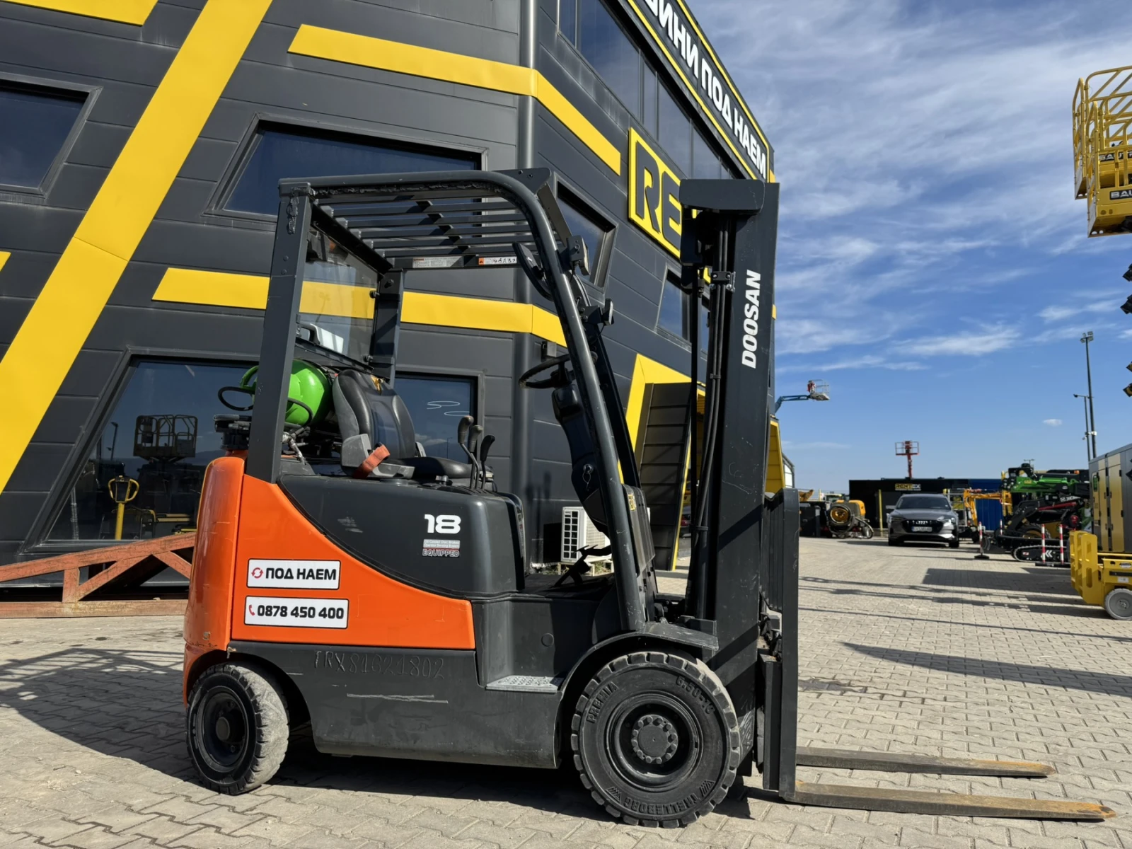 Мотокар DOOSAN G18GP, снимка 2 - Индустриална техника - 56574944