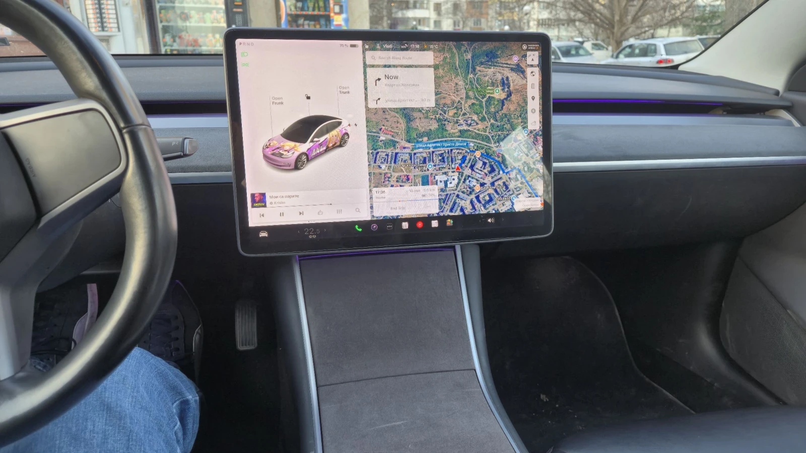 Tesla Model 3 DM LR, снимка 9 - Автомобили и джипове - 53743292