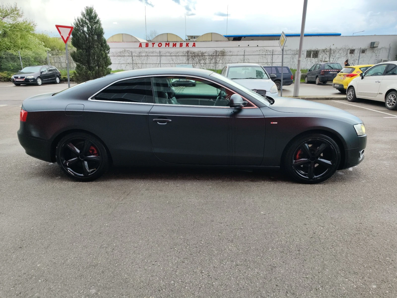 Audi A5 2.0 TFSI Black Matte, снимка 3 - Автомобили и джипове - 55333306