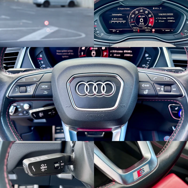 Audi SQ5 3.0TFS| * FULL* MATRIX* LED* 360 CAM* B&0* Head UP, снимка 13 - Автомобили и джипове - 47381611