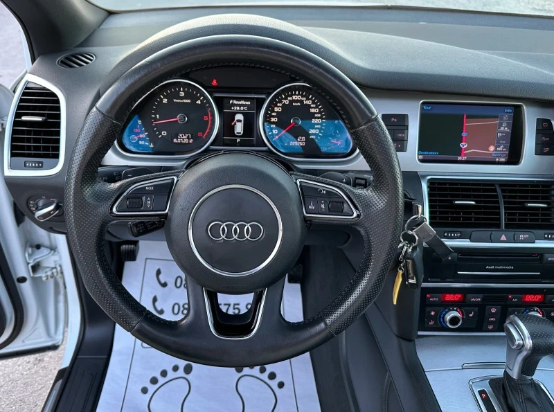 Audi Q7 3.0-TDI-3xS-line+ + + TOP-FULL-DISTRONIK-PANORAMA  - изображение 10