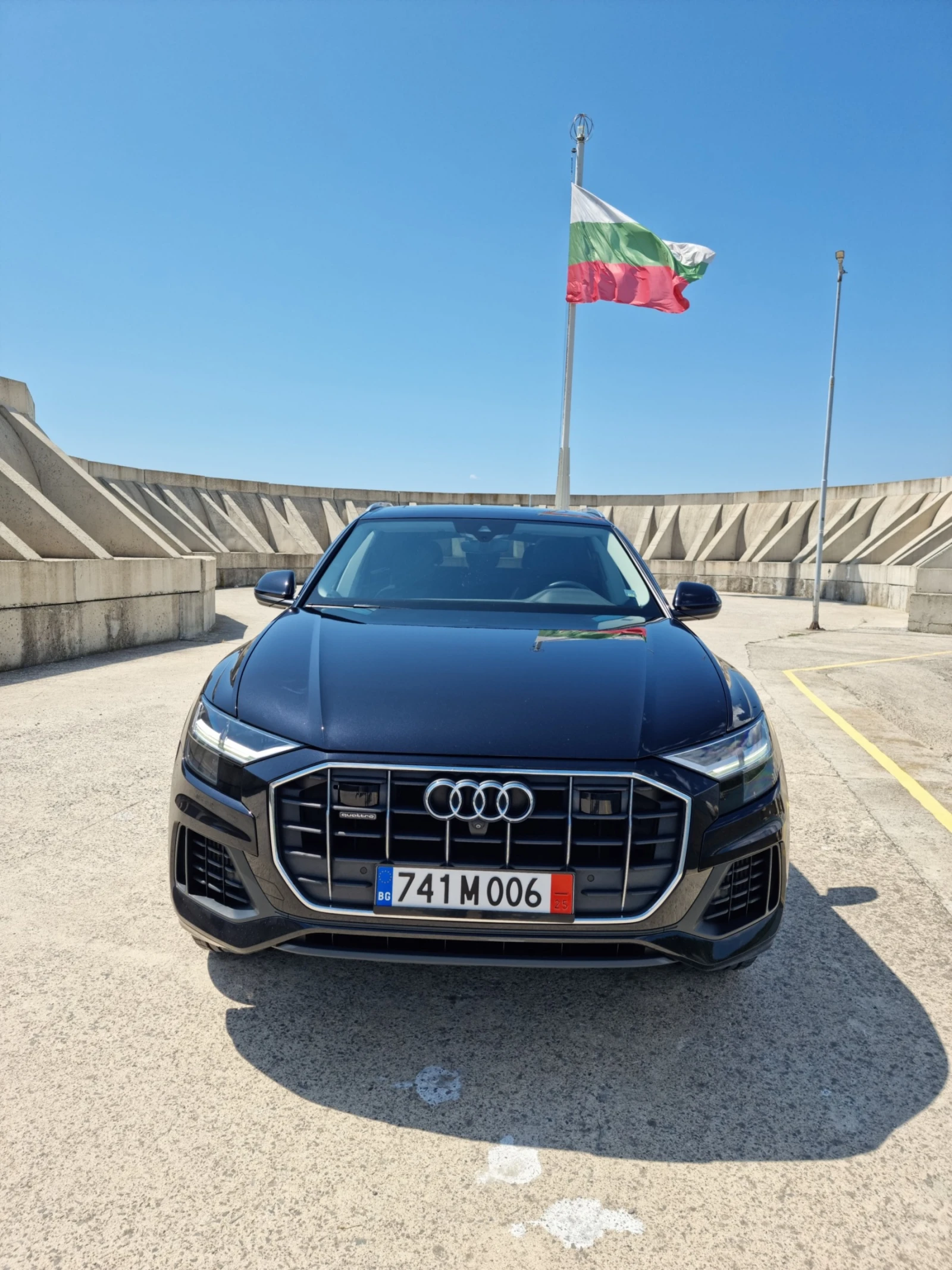 Audi Q8 55 TFSI, 340к.с, 360* , Обдухване, Панорама - изображение 3