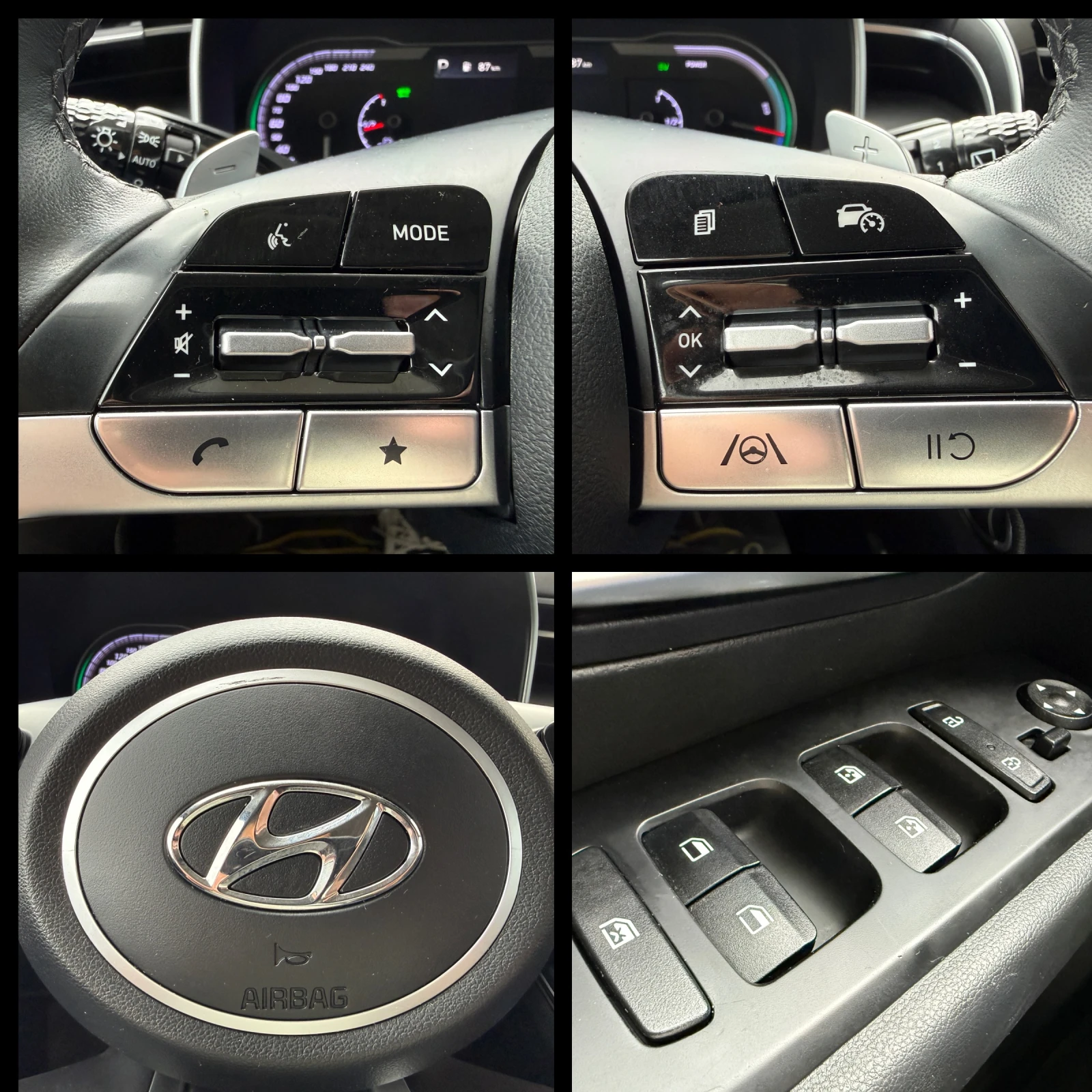 Hyundai Tucson 6 МЕСЕЦА ГАРАНЦИЯ/1.6 T-GDI MHEV 230к.с. , снимка 13 - Автомобили и джипове - 54778951