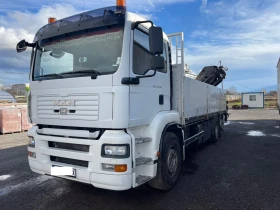 Man Tga 26400. 6x4 Кран 15 метра 1 тон с Дистанционно, снимка 3