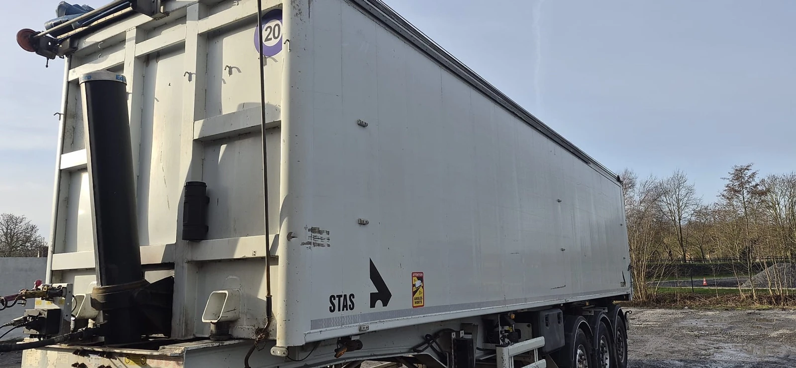 Полуремарке Stas S339CX 50 кубика