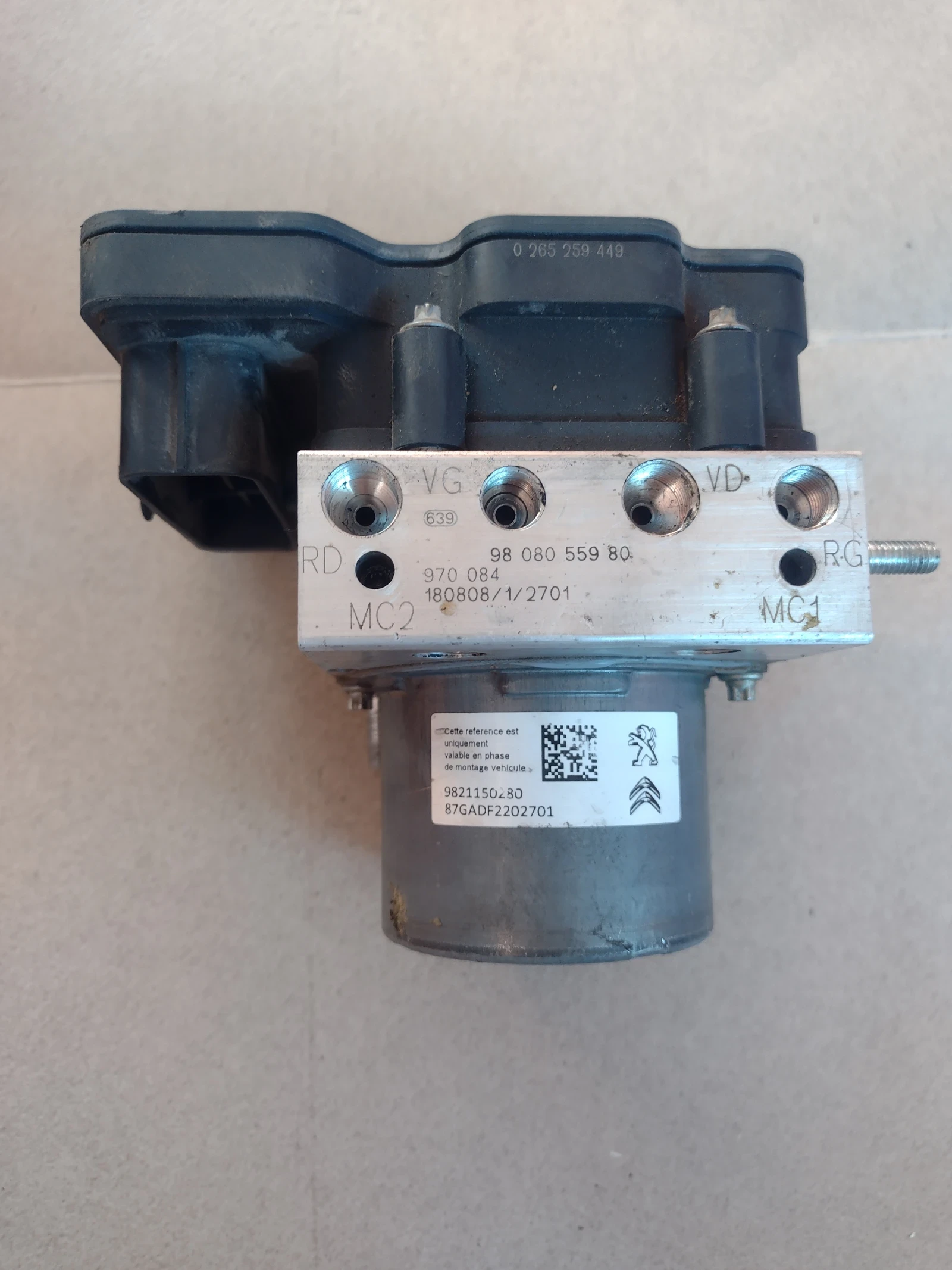 9808055980  9821150280  ABS ����� TOYOTA PROACE, PEUGEOT EXPERT III, CITROEN JUMPY III 0265956240 | Mobile.bg � ����������� 1