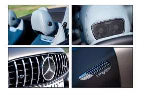 Mercedes-Benz SL 63 AMG 4 М+ Силвър Стар 11000к.м - 270000 лв. - 48450232 11