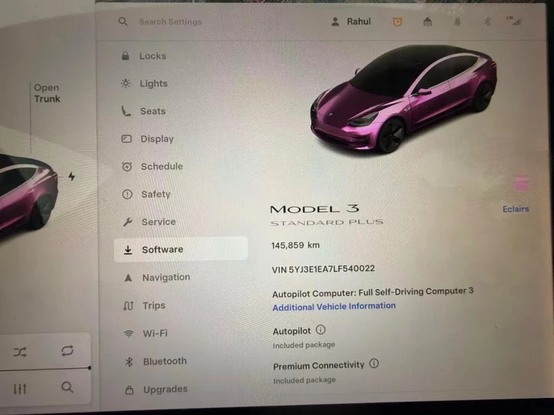 Tesla Model 3 Standard Range Plus RWD* 360* BLINDSPOT* ПОДГРЕВ, снимка 12 - Автомобили и джипове - 52551962