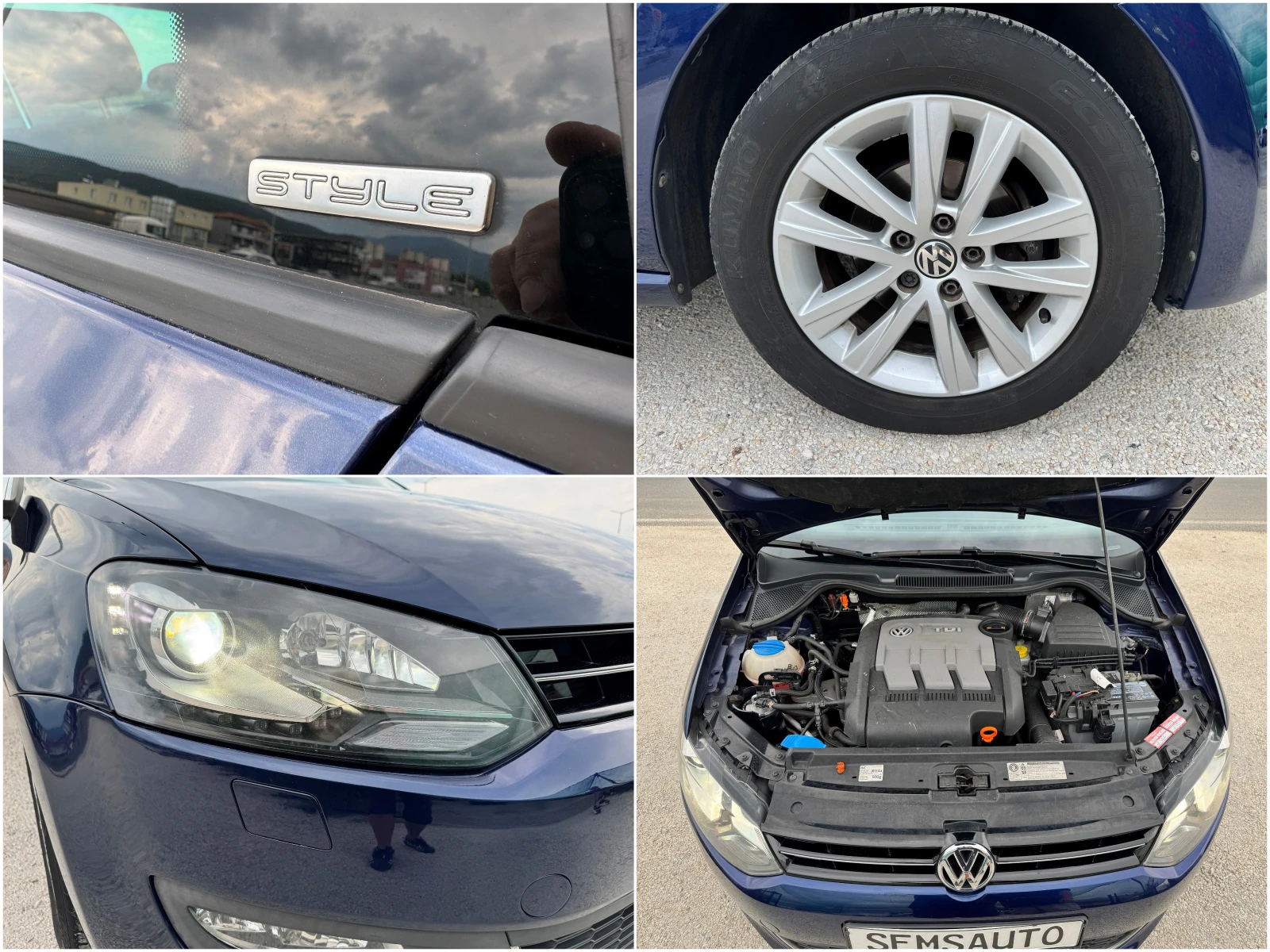 VW Polo 1.2 TDI STYLE LED Xenon EURO 5 | Mobile.bg   17
