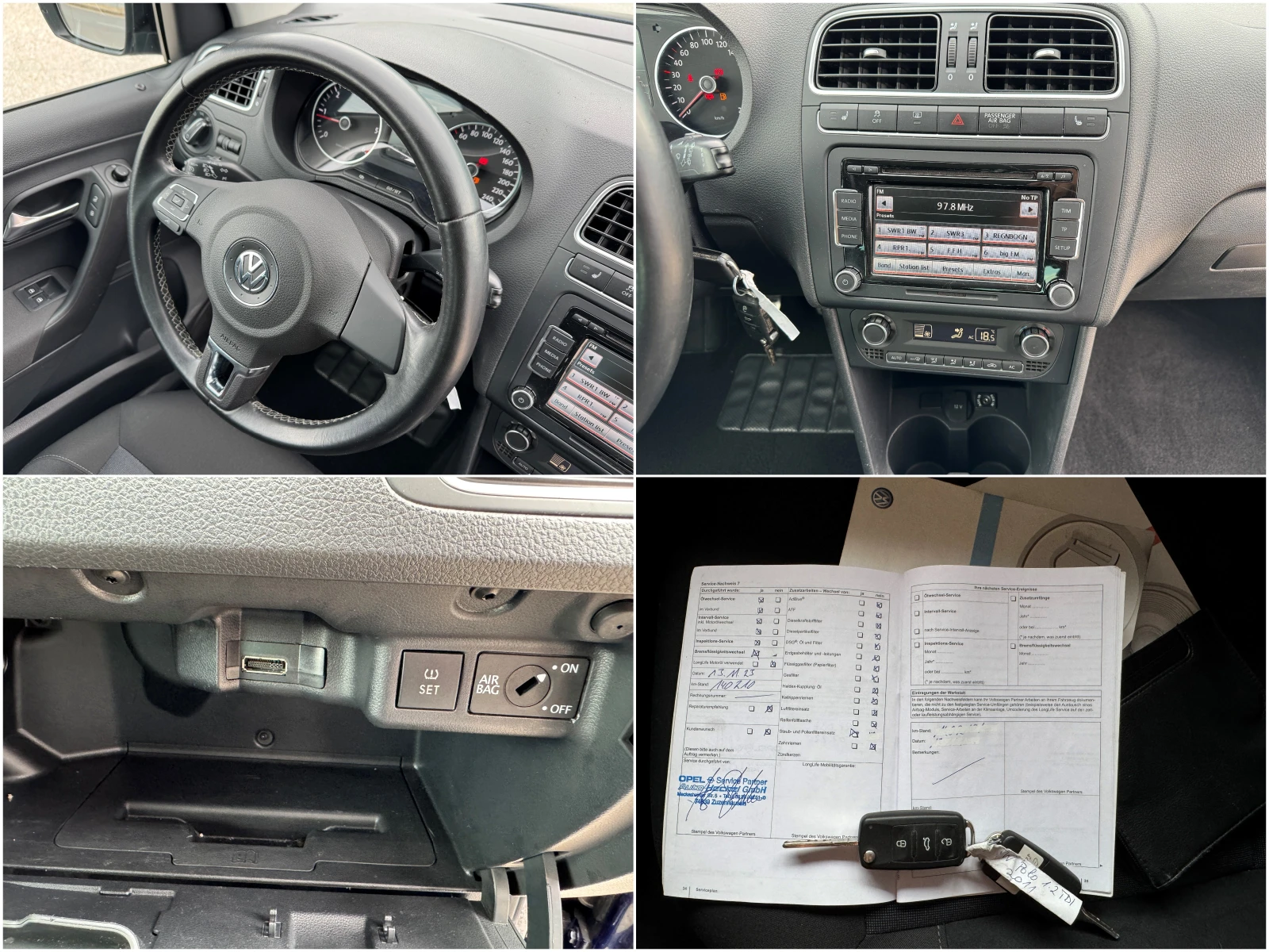 VW Polo 1.2 TDI STYLE LED Xenon EURO 5 | Mobile.bg   16