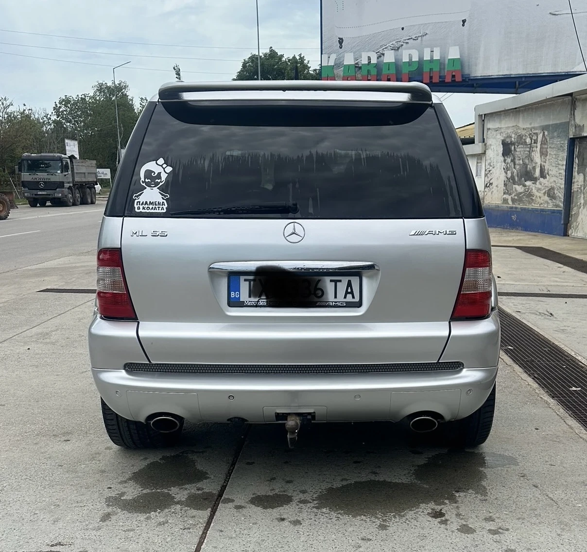 Mercedes-Benz ML 55 AMG, снимка 4 - Автомобили и джипове - 54659215
