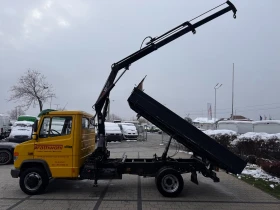 Mercedes-Benz Atego Vario 815d Самосвал + кран Hiab 035-2 3.70м. , снимка 4