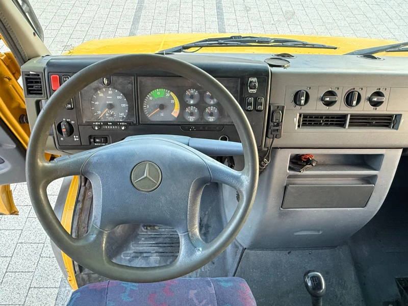 Mercedes-Benz Atego Vario 815d Самосвал + кран Hiab 035-2 3.70м. , снимка 15 - Камиони - 48691741