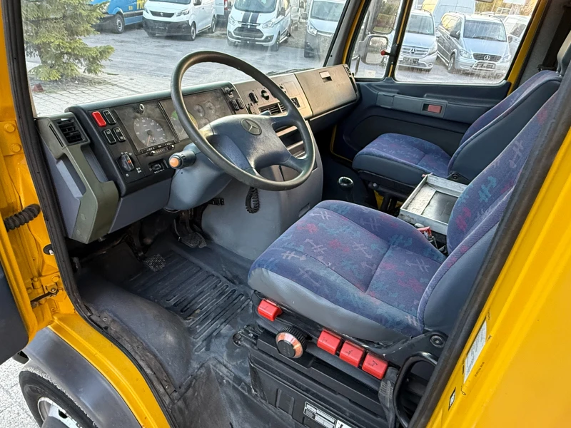 Mercedes-Benz Atego Vario 815d Самосвал + кран Hiab 035-2 3.70м. , снимка 14 - Камиони - 48691741