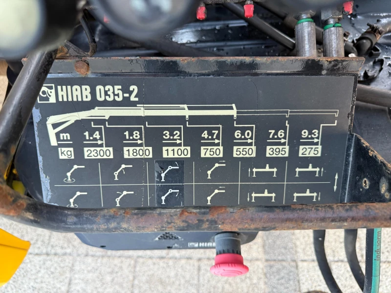 Mercedes-Benz Atego Vario 815d Самосвал + кран Hiab 035-2 3.70м. , снимка 6 - Камиони - 48691741