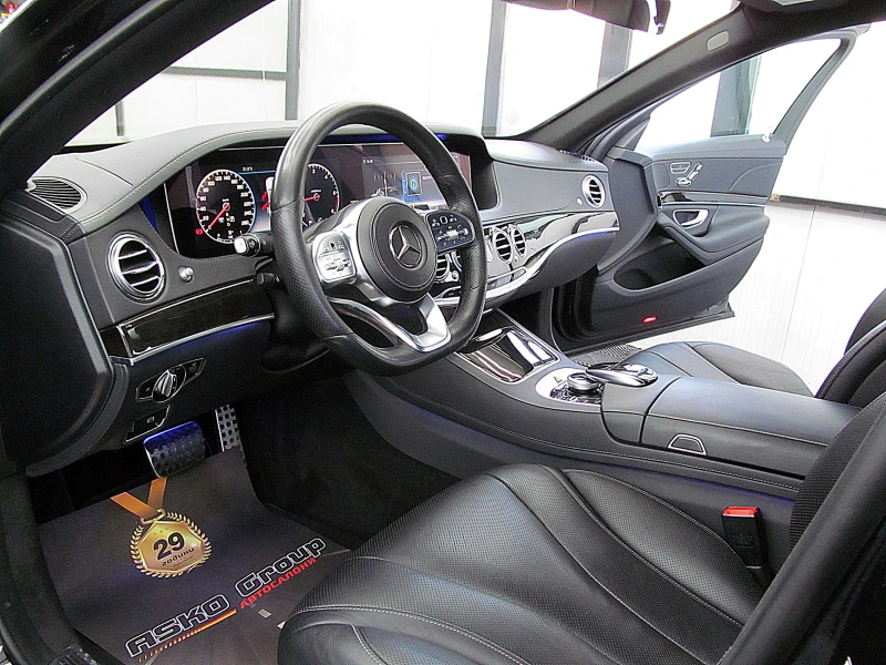 Mercedes-Benz S 350 AMG/FACE/LONG/9gt/360-kamera/СОБСТВЕН ЛИЗИНГ, снимка 10 - Автомобили и джипове - 51577797