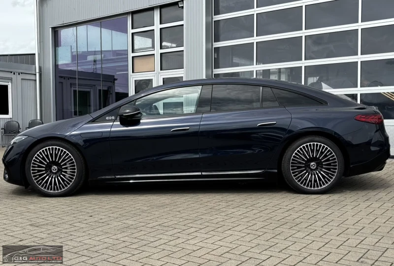 Mercedes-Benz EQS 450+ /AMG/333HP/MASSAGE/PANO/HUD/360/MEMO/BURM/363, снимка 3 - Автомобили и джипове - 51811757