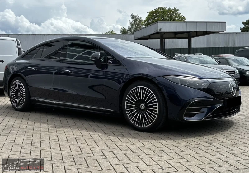 Mercedes-Benz EQS 450+ /AMG/333HP/MASSAGE/PANO/HUD/360/MEMO/BURM/363, снимка 5 - Автомобили и джипове - 51811757