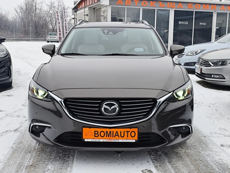 Mazda 6 2.2D* SKYACTIV* EURO6B* LED* NAVI* КОЖА* АВТОМАТИК, снимка 2 - Автомобили и джипове - 53185929