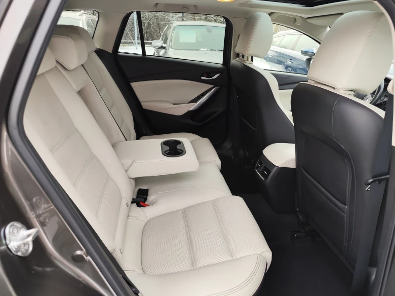 Mazda 6 2.2D* SKYACTIV* EURO6B* LED* NAVI* КОЖА* АВТОМАТИК, снимка 12 - Автомобили и джипове - 53185929