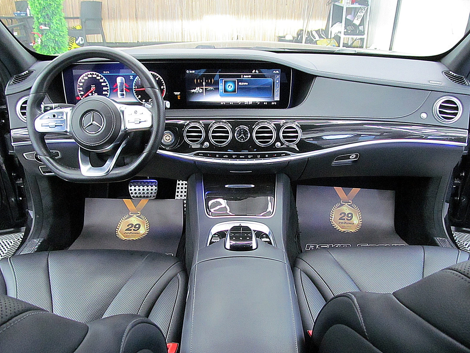 Mercedes-Benz S 350 AMG/FACE/LONG/9gt/360-kamera/  | Mobile.bg   12