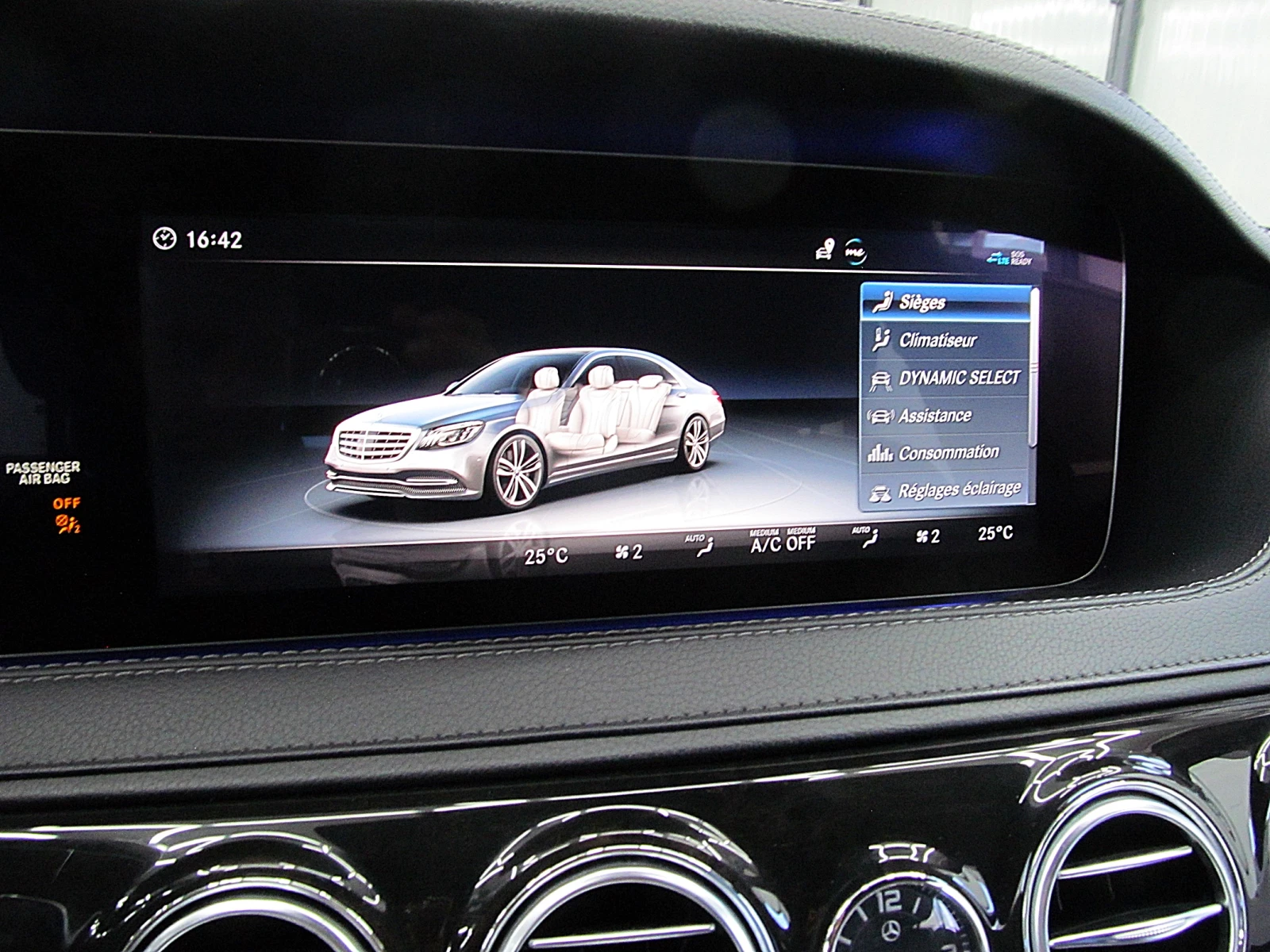 Mercedes-Benz S 350 AMG/FACE/LONG/9gt/360-kamera/  | Mobile.bg   16