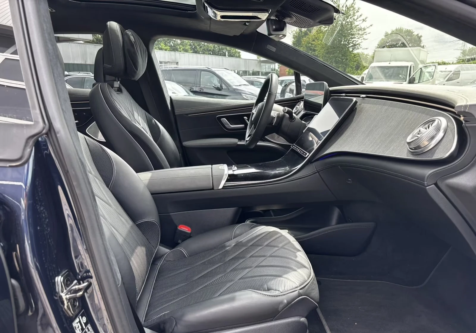 Mercedes-Benz EQS 450+ /AMG/333HP/MASSAGE/PANO/HUD/360/MEMO/BURM/363 | Mobile.bg   15