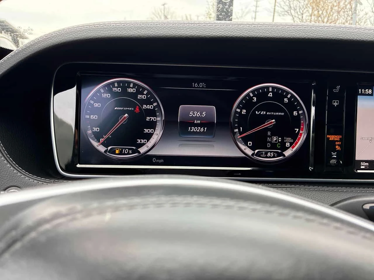 Mercedes-Benz S 63 AMG 4MATIC/���������/��������/360/�� MERCEDES | Mobile.bg � ����������� 8