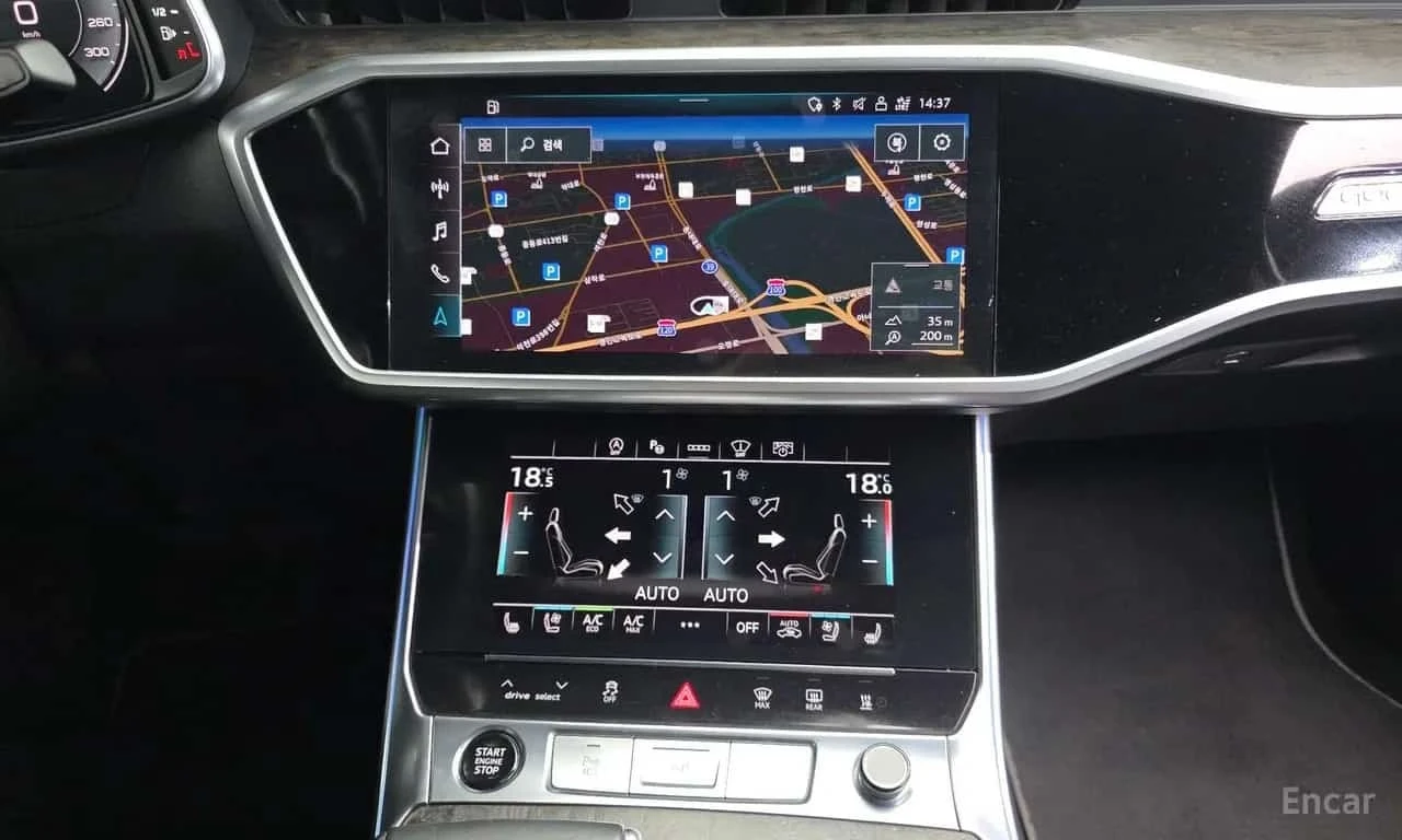 Audi A6 / ДИСТРОНИК / ХЕД-ЪП / 360 / ОБДУХВАНЕ, снимка 14 - Автомобили и джипове - 56431441
