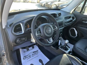 Jeep Renegade 1.6MJT-LIMITED-НАВИ-КОЖА, снимка 9