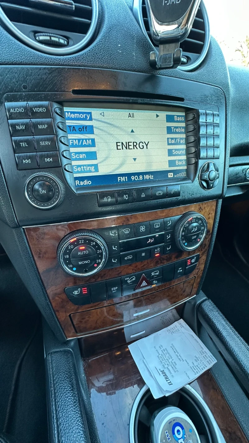 Mercedes-Benz ML ML 500, V8, 7G-TRONIC, АГУ, снимка 10 - Автомобили и джипове - 53078281